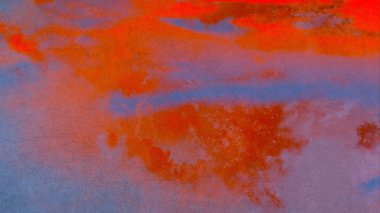 Metin için yeri olan boya lekeleriyle soyut arkaplan