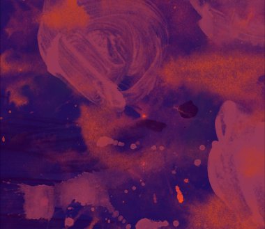 Metin için yeri olan boya lekeleriyle soyut arkaplan