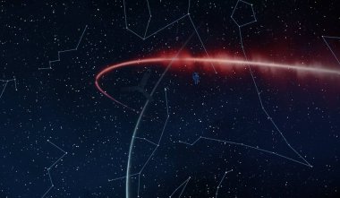 parlaklık ile renkli soyut gökyüzü arka plan