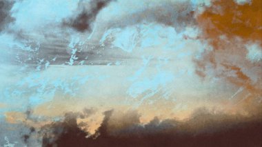 Metin için yeri olan boya lekeleriyle soyut arkaplan