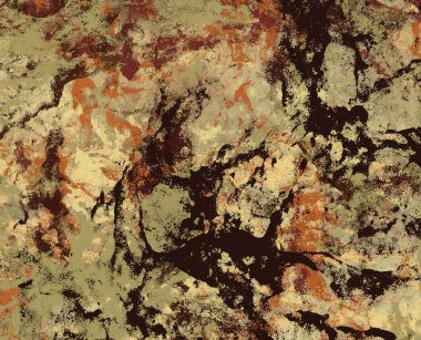 Arkaplanda soyut renkli lekeler