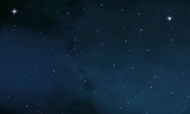 2d illüstrasyon. Derin geniş alan. Yıldızlar, gezegenler ve uydular. Çeşitli bilim kurgu yaratıcı fon. Uzay sanatı. Uzaylı güneş sistemleri. Gerçekçi arka plan 