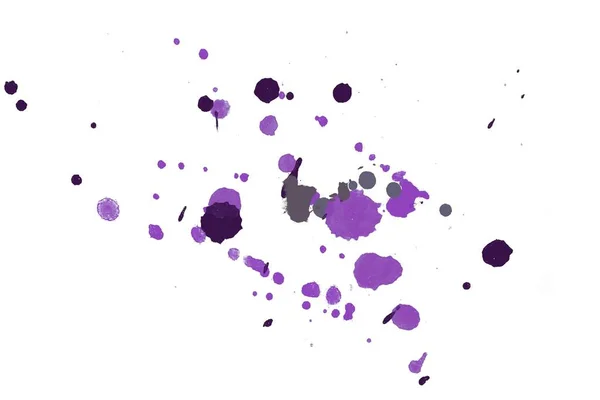 Illustratie Kleurrijke Inkt Spatten Verf Splatters Helder Materiaal — Stockfoto