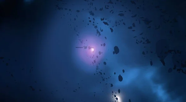 นหล กรวาลท สวยงามท ปอวกาศ — ภาพถ่ายสต็อก
