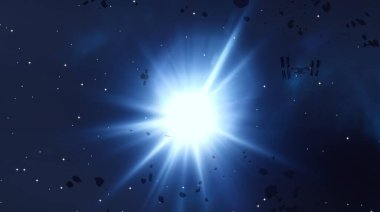 parlaklık ile renkli soyut gökyüzü arka plan