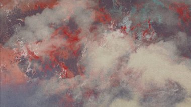 Metin için yeri olan boya lekeleriyle soyut arkaplan