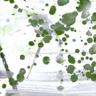 Metin için yeri olan boya lekeleriyle soyut arkaplan