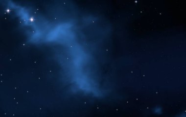 2d illüstrasyon. Derin geniş alan. Yıldızlar, gezegenler ve uydular. Çeşitli bilim kurgu yaratıcı fon. Uzay sanatı. Uzaylı güneş sistemleri. Gerçekçi arka plan 