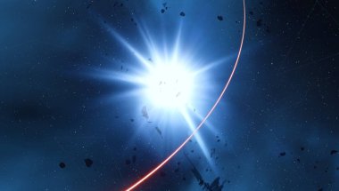 Soyut alan koyu arka plan  