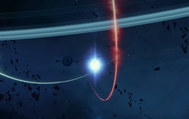 parlaklık ile soyut karanlık gökyüzü arka plan