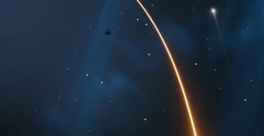 Soyut alan koyu arka plan  