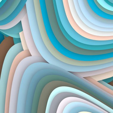 3 boyutlu illüstrasyon. Web modern fon. Renkli desen. Soyut geometrik şekiller. arkaplan.