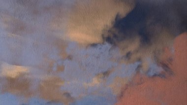 Metin için yeri olan boya lekeleriyle soyut arkaplan