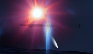 kozmos astronomi arka plan, evren