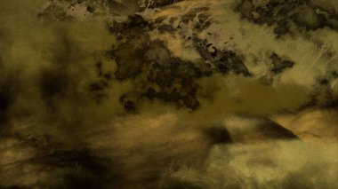 Metin için yeri olan boya lekeleriyle soyut arkaplan