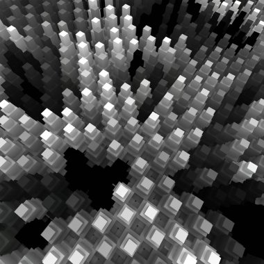 3 boyutlu illüstrasyon. Web modern fon. Renkli desen. Soyut geometrik şekiller. arkaplan.