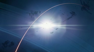 doğal soyut galaksi uzay arka plan