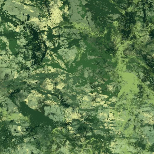 Гранж Фон Зелеными Листьями — стоковое фото