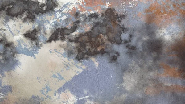 Metin için yeri olan boya lekeleriyle soyut arkaplan