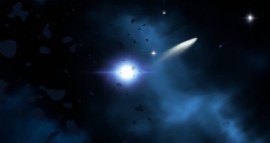 doğal soyut galaksi uzay arka plan