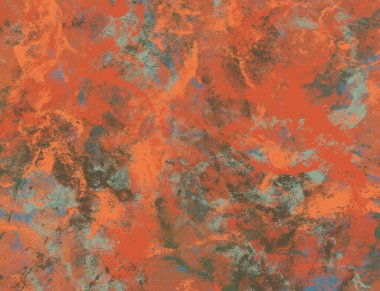 terk edilmiş renkli yapı, grungy antik beton arka plan