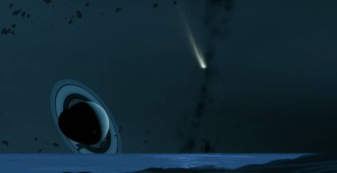 parlaklık ile renkli soyut gökyüzü arka plan