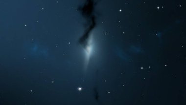 2d illüstrasyon. Derin geniş alan. Yıldızlar, gezegenler ve uydular. Çeşitli bilim kurgu yaratıcı fon. Uzay sanatı. Uzaylı güneş sistemleri. Gerçekçi arka plan 