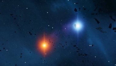 Soyut alan koyu arka plan  