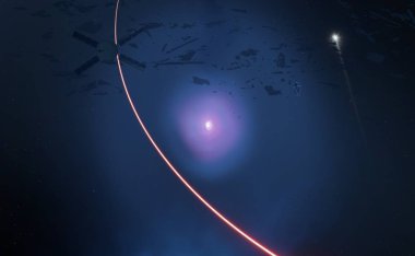 Soyut alan koyu arka plan  