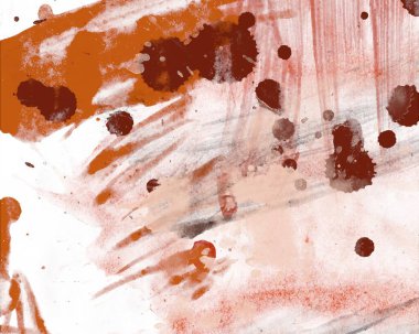 Metin için yeri olan boya lekeleriyle soyut arkaplan