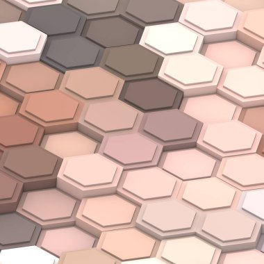 3 boyutlu illüstrasyon. Web modern fon. Renkli desen. Soyut geometrik şekiller. arkaplan.