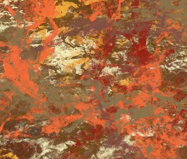 Grunge arka plan kırmızı yaprakları ile