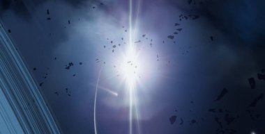 Soyut alan koyu arka plan  