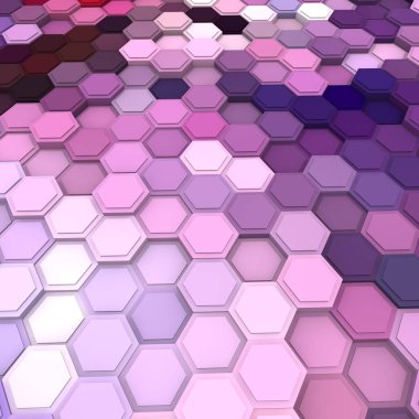 3 boyutlu illüstrasyon. Web modern fon. Renkli desen. Soyut geometrik şekiller. arkaplan.