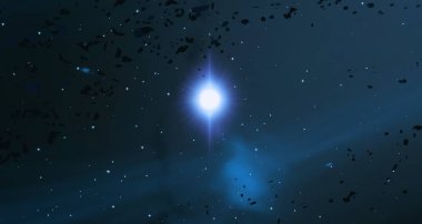 parlaklık ile renkli soyut gökyüzü arka plan