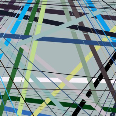 Geometrik desenli soyut doku