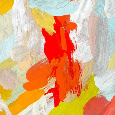 Tuval üzerine yağlıboya, Soyut sanat dokusu. Renkli doku. Modern sanat eserleri. Yağlı boya darbeleri. Fırça darbeleri