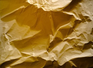 Buruşmuş kağıt dokusu arkaplanı.