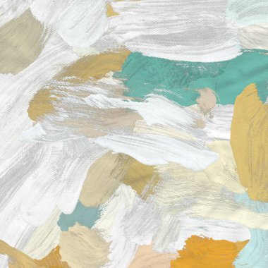 Tuval el yapımı yağlıboya. Renkli doku. Fırça darbeleri. Renkli görüntü. Modern sanat. Çağdaş sanat.