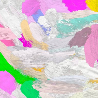 El yapımı tuvale yağlı boya. Soyut sanat dokusu. Renkli doku. Modern sanat eserleri. Yağlı boya darbeleri. Fırça darbeleri. Modern sanat. Çağdaş sanat. Sanatsal tuval.