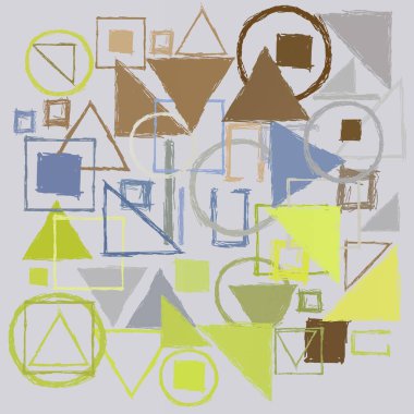 Geometrik desenli soyut arkaplan