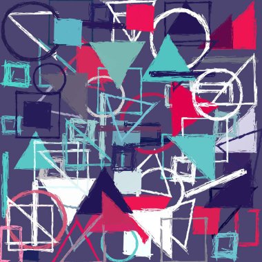 modern soyut geometrik desen arka plan