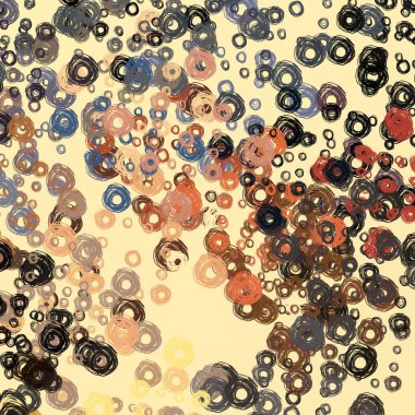 çilek ile soyut seamless modeli