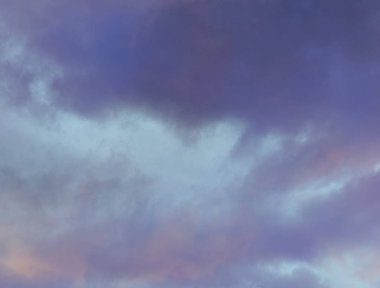 Arka planda kara fırtına bulutları, fırtına öncesi kara bulutlar..