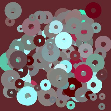 kalpleri ile sevimli noel arka plan