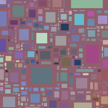 Soyut sanat dokusu. Kareler ile renkli doku. Modern sanat eserleri. Renkli görüntü