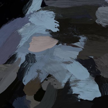 El yapımı tuvale yağlı boya. Soyut sanat dokusu. Renkli doku. Modern sanat eserleri. Yağlı boya darbeleri. Fırça darbeleri. Modern sanat. Çağdaş sanat. Sanatsal tuval.