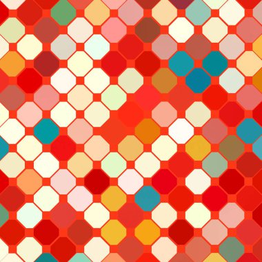 kalpleri ile soyut renkli arka plan