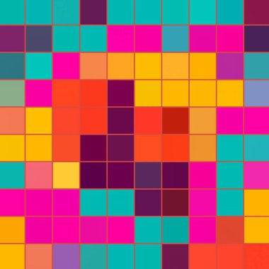 Geometrik desenlerle soyut sanat dokusu