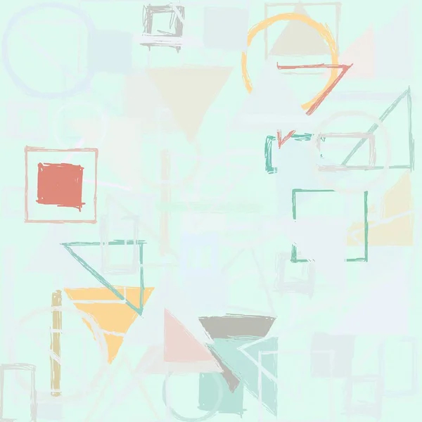 Modern Abstrakt Geometrisk Mönster Bakgrund — Stockfoto